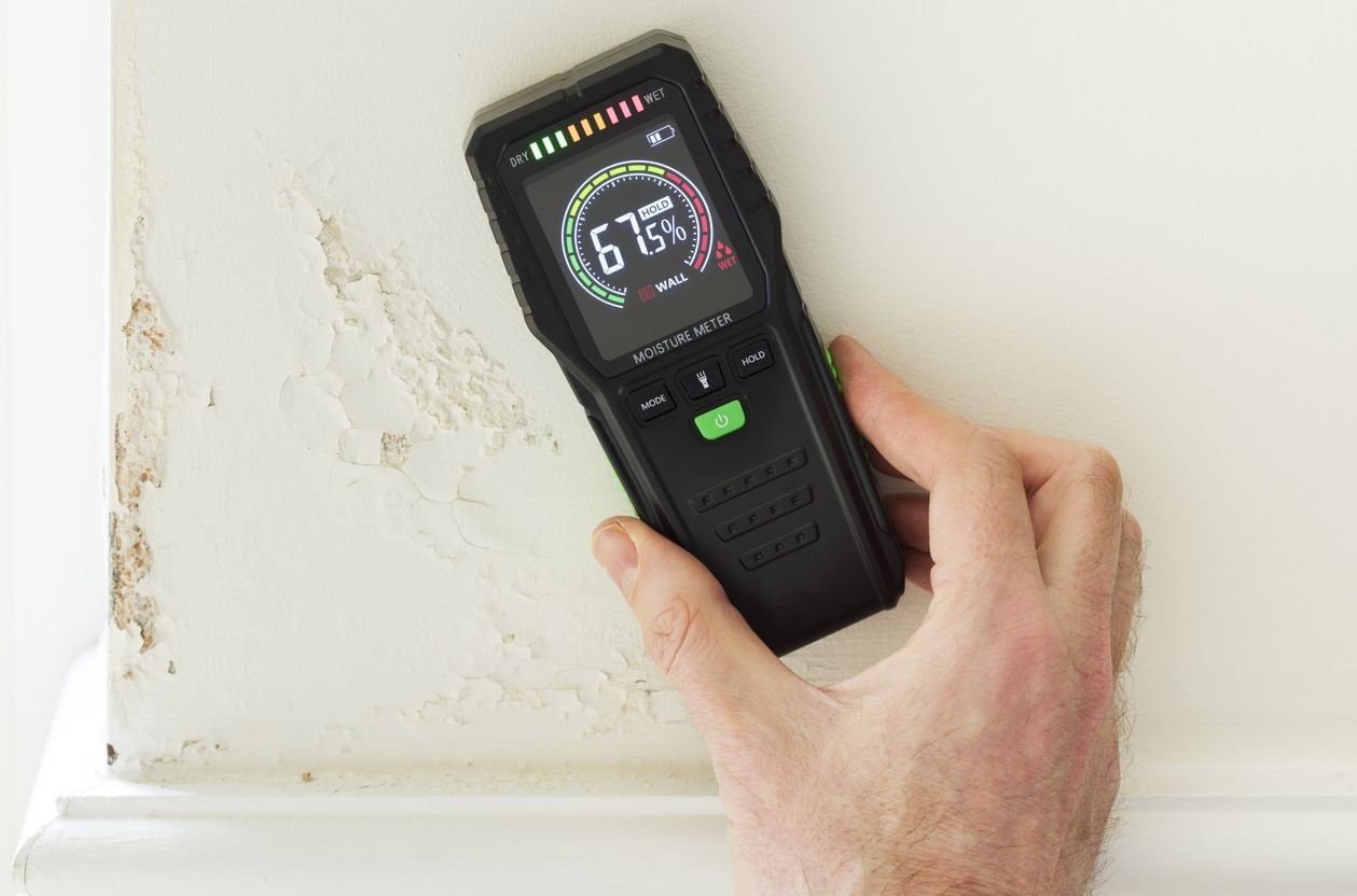 Multifunction tester showing an insulation resistance reading during fault finding